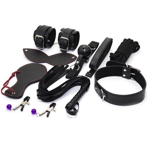 Bdsm Bondage Kit (Set of 9)